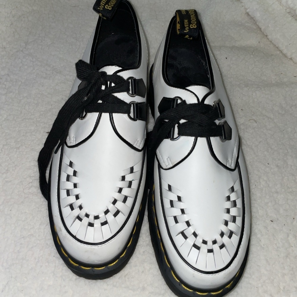 Dr Martens‎ Lace Up Sidney Quad Platform Creepers US M 13 Eu 47 US L 14 - Picture 2 of 9